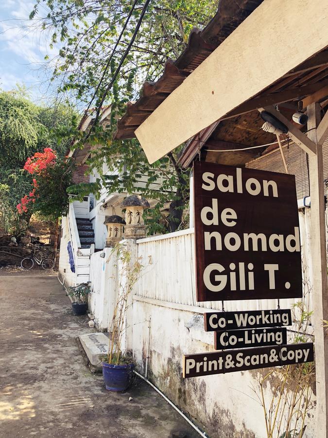 Bed and Breakfast Salon De Nomad Gili T. Gili Trawangan Zewnętrze zdjęcie