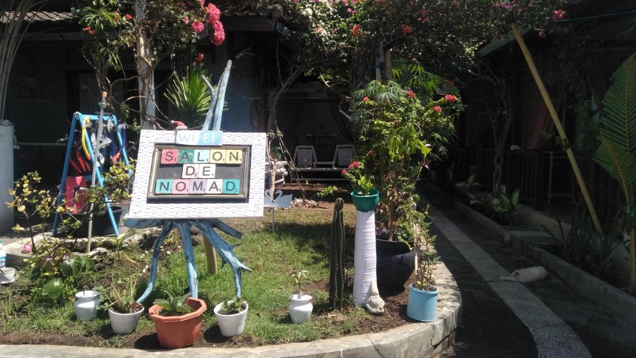 Bed and Breakfast Salon De Nomad Gili T. Gili Trawangan Zewnętrze zdjęcie